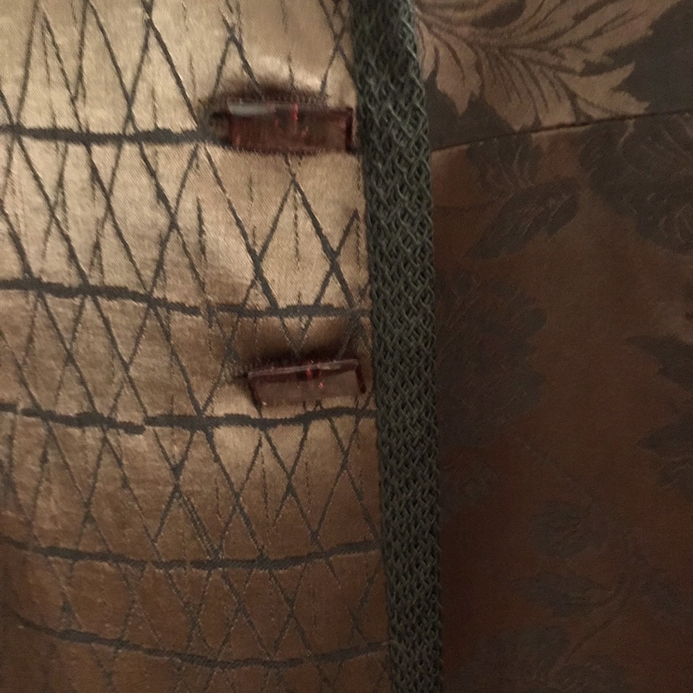 Patchwork Pattern Coat Trim - image 6